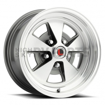 Legendary Wheels Flat 5 Series 15 x 7 Charcoal With Natural Face - LW67-50754B-1