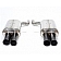 Dinan Performance Free Flow Axle-Back Exhaust - D660-0009A-BLK