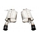 Dinan Performance Free Flow Axle-Back Exhaust - D660-0011-BLK