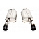 Dinan Performance Free Flow Axle-Back Exhaust - D660-0012-BLK