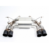 Dinan Performance Free Flow Axle-Back Exhaust - D660-0050-BLK