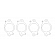 Cometic Exhaust Manifold Gasket Chevrolet - C5546-030