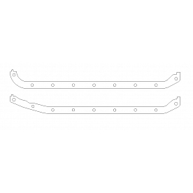 Cometic Oil Pan Gasket Chevy Small Block - C5553-060