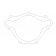Cometic Water Pump Gasket - C5573-018