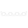 Cometic Intake Manifold Gasket Dodge - C5598-047