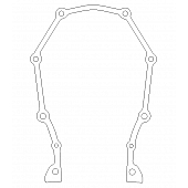 Cometic Timing Cover Gasket Chrysler - C5618-018