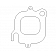 Cometic Exhaust Manifold Gasket Ford - C5665-040