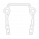 Cometic Timing Cover Gasket Oldsmobile - C5823-020