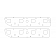 Cometic Exhaust Manifold Gasket Chrysler - C5854-030