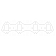 Cometic Exhaust Manifold Gasket Ford - C5922-030