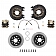 G2 Axle and Gear Brake Conversion Kit - 96-2049-DB