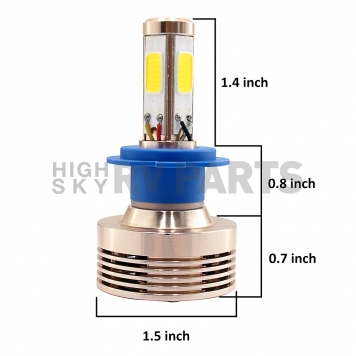 Race Sport Lighting Headlight Bulb - LED H7LED4S