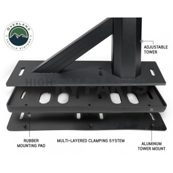 Overland Vehicle Systems Bed Cargo Rack 22040200-5