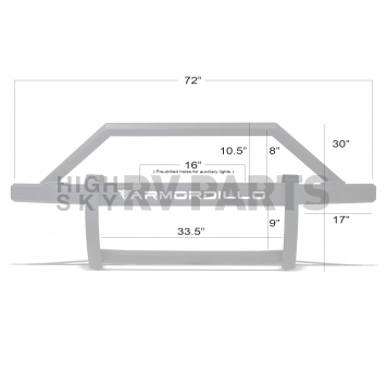 Armordillo Grille Guard 8702161-5