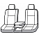 Covercraft Seat Cover SSC3488CAMB