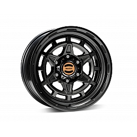 Warn Wheel Diamond Cutter - 17 x 8.5&nbsp;Black - 104487