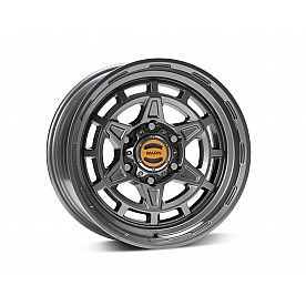 Warn Wheel Diamond Cutter - 17 x 8.5&nbsp;Gray - 104488