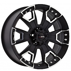 Ballistic Wheels 904 Havoc - 20 x 9&nbsp;Flat Black - 904290267+15FBM