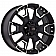 Ballistic Wheels 904 Havoc - 20 x 9 Flat Black - 904290267+15FBM