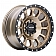 Pro Comp Wheels Series 34 - 17 x 8.5  Bronze - 9634-78583
