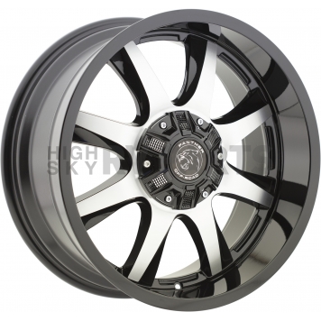 Panther Wheels Series 578 - 20 x 9 Black With Natural Accents - 578290267+12GBM