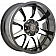Panther Wheels Series 578 - 20 x 9 Black With Natural Accents - 578290267+12GBM