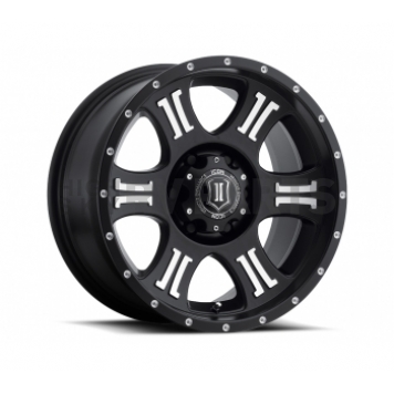 Icon Vehicle Dynamics Shield 17 x 8.5 Wheel - 1017858347MB-2