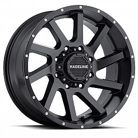 RaceLine Wheel 932B Twist 20 x 9&nbsp;Black - 932B-29060-00-EAF