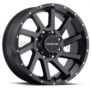 RaceLine Wheel 932B Twist 20 x 9&nbsp;Black - 932B-29060-00-EAF