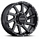RaceLine Wheel 932B Twist 20 x 9&nbsp;Black - 932B-29060-00-EAF