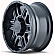 ION Wheels Series 179 - 18 x 9 Black - 179-8983MB