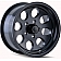 ION Wheels Series 171 - 16 x 8 Black - 171-6883MB