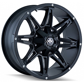 Mayhem Wheels Rampage 8090 - 20 x 9&nbsp;Black - 8090-2937MB