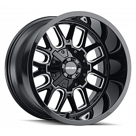 Mayhem Wheels Cogent 8107 - 20 x 9&nbsp;Black With Natural Accents - 8107-2937BM