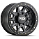Dirty Life Race Wheels 9304 DT-2 Dual-Tek - 20 x 9&nbsp;Black With Simulated Beadlock Ring - 9304-2983MB12