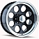 ION Wheels Series 171 - 16 x 8 Black With Natural Lip - 171-8983B