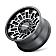Mayhem Wheels Cortex 8113 - 20 x 9&nbsp;Black With Natural Dark Tinted Face - 8113-2937TM