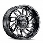 Mayhem Wheels Flywheel 8111 - 20 x 9&nbsp;Black With Natural Accents - 8111-2937BM