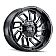 Mayhem Wheels Flywheel 8111 - 20 x 9 Black With Natural Accents - 8111-2937BM