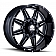 Mayhem Wheels Monstir 8100 - 18 x 9 Black With Natural Accents - 8100-8937M