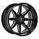 RBP Wheel 01R Saharan II - 18 x 9 Black With Natural Grooves - 01R-1890-83+10BG