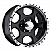 Ultra Wheel Rogue 175 - 16 x 8 Black With Diamond Cut Lip - 175-6883B