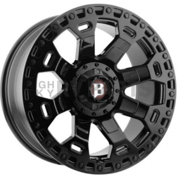 Ballistic Wheels 975 Moab - 20 x 9 Black With Natural Accents - 975290267+00GB