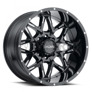 Ultra Wheel Carnivore 254 - 20 x 9 Black With Natural Accents - 254-2935BM+01