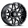 Ultra Wheel Carnivore 254 - 20 x 9 Black With Natural Accents - 254-2935BM+01