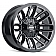 Mayhem Wheels Cogent 8107 - 20 x 9&nbsp;Black With Natural Accents - 8108-2937BM11