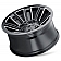 Mayhem Wheels Cogent 8107 - 20 x 9&nbsp;Black With Natural Accents - 8108-2937BM11