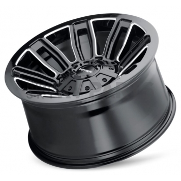 Mayhem Wheels Cogent 8107 - 20 x 9&nbsp;Black With Natural Accents - 8108-2937BM-5-2