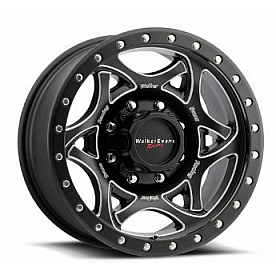 Ultra Wheel Walker Evans Legend 501 - 16 x 8&nbsp;Black With Milled Accents - 501-6883BM+01