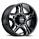Ultra Wheel Armageddon 153 - 20 x 9 Black With Diamond Cut Accents - 153-2935BK+01